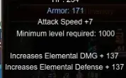 Fierce Lion +3 + Elemental DMG+ ELE DEF  Webzen Nidavellir