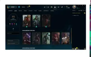 Conta de Lol Prata 1 Lvl 60(conta desde 2020)