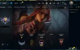 Conta de Lol Prata 1 Lvl 60(conta desde 2020)