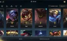 Conta Wildrift Diamante 4 e muitas skins 😍❤️