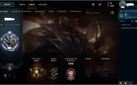 CONTA COM 97 CHAMP E 31 SKINS