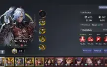 Conta Seven Knight 2 Lev 60