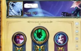 Conta LOL P5 + 5 Paginas de Runas + 50 SKINS + All Champs