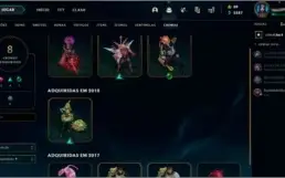 Conta league of legends - Plat 4 - ADC/SUP !