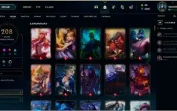 Conta league of legends - Plat 4 - ADC/SUP !