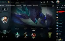 Conta platina 4 ex diamante com skins maravilhosas