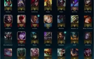 Conta platina 4 ex diamante com skins maravilhosas
