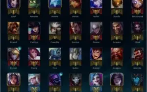 Conta platina 4 ex diamante com skins maravilhosas