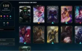 Conta D4 LOL