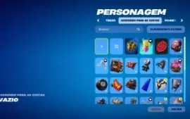 Conta Fortnite com 37 skins incluindo Ariana Grande