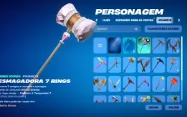 Conta Fortnite com 37 skins incluindo Ariana Grande