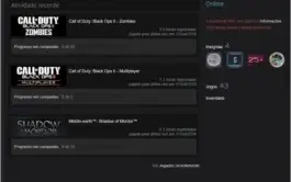 Conta Steam com varios Jogos  - barata  - Vac ban no CS