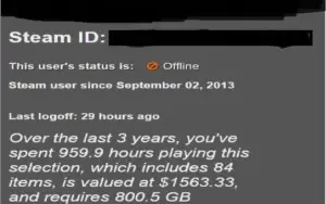 Conta Steam mais de 80 bons jogos pagos nenhum Ban