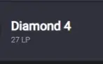 Conta diamante 4 76% WR - 63 champs - 18 skins