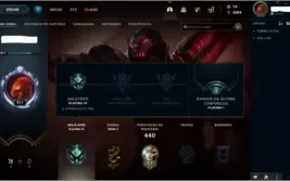 Conta LOL Platina season 2021  Level 211