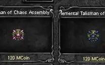 MEGAMU Quatro tipos de Talisman