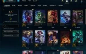 Conta Diamante 4 de League of Legends barata
