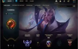 Conta Diamante 4 de League of Legends barata