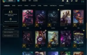Conta Diamante 4 de League of Legends barata