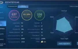 CONTA BARATINHA COM MUITAS SKINS E HÉROIS
