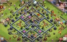 Cv14 e cv13 Clash of clans