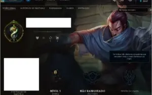 Conta de league of legends- 22 campeões 4 skins unranked
