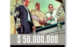 Dinheiro para GTAV Online para PC - 50 milhões