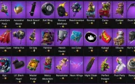 Conta Fortnite Og | Stw Fundador | Passe S5 | Muitas Skins