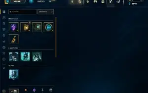 Conta Unranked com 35 Champs e 10 Skins + 4 Espolios