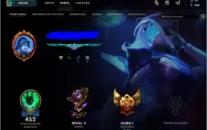 Conta league of legends com 138 skins e todos os champions