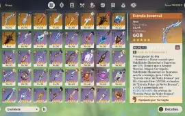 GENSHIN IMPACT - AR58, 36T5⭐Scaramouche + Bis, Tartaglia+Bis