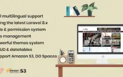 Source PHP LaraMag - Sistema multilíngue de notícias