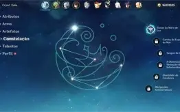 EULA C1, ZHONGLI C1 +OUTROS PERSONAGENS E ARMAS T5
