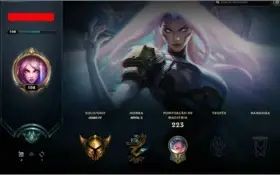 Conta league of legends 75Champions 44Skins 139Icones