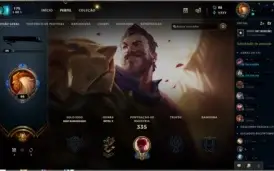 CONTA COM BORDA OURO 1 - VARIAS SKINS VITORIOSAS