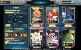 Conta pocket contest vip 7com pokes raros