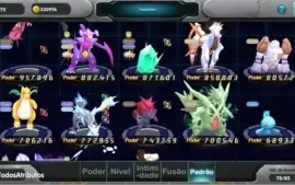 Conta pocket contest vip 7com pokes raros