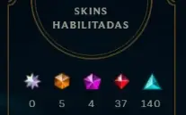 Conta de League of Legends