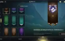 Conta wild rift 46 skins challenger 3 seasons