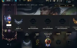 Unranked com 65 Champs e 42 Skins