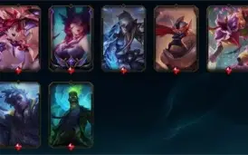 Conta lol d2(decay) mmr mestre 347 skins todos champs