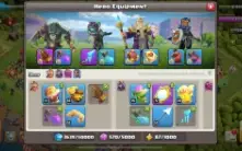 Conta Clash of Clans CV 16 99% FULL