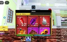 Conta de blox fruits com gás equipada