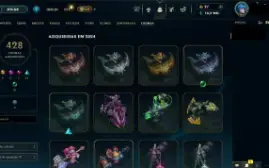 Conta League of Legends de 8 anos
