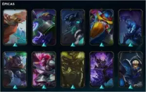 CONTA PRATA 2 MMR BOM COM 131 SKINS (gold se quiser)