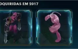 CONTA PRATA 2 MMR BOM COM 131 SKINS (gold se quiser)