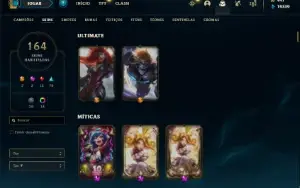 conta de lol e valorant juntas com muitas coisas