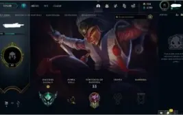 Conta league Of Legends / Platina IV