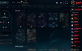 conta lol lvl 31/ borda de prata/ atual unranked
