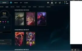 Conta LOL gold 3